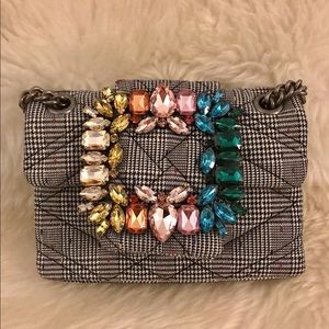 Kurt Geiger mini Kensington rainbow jewel bag